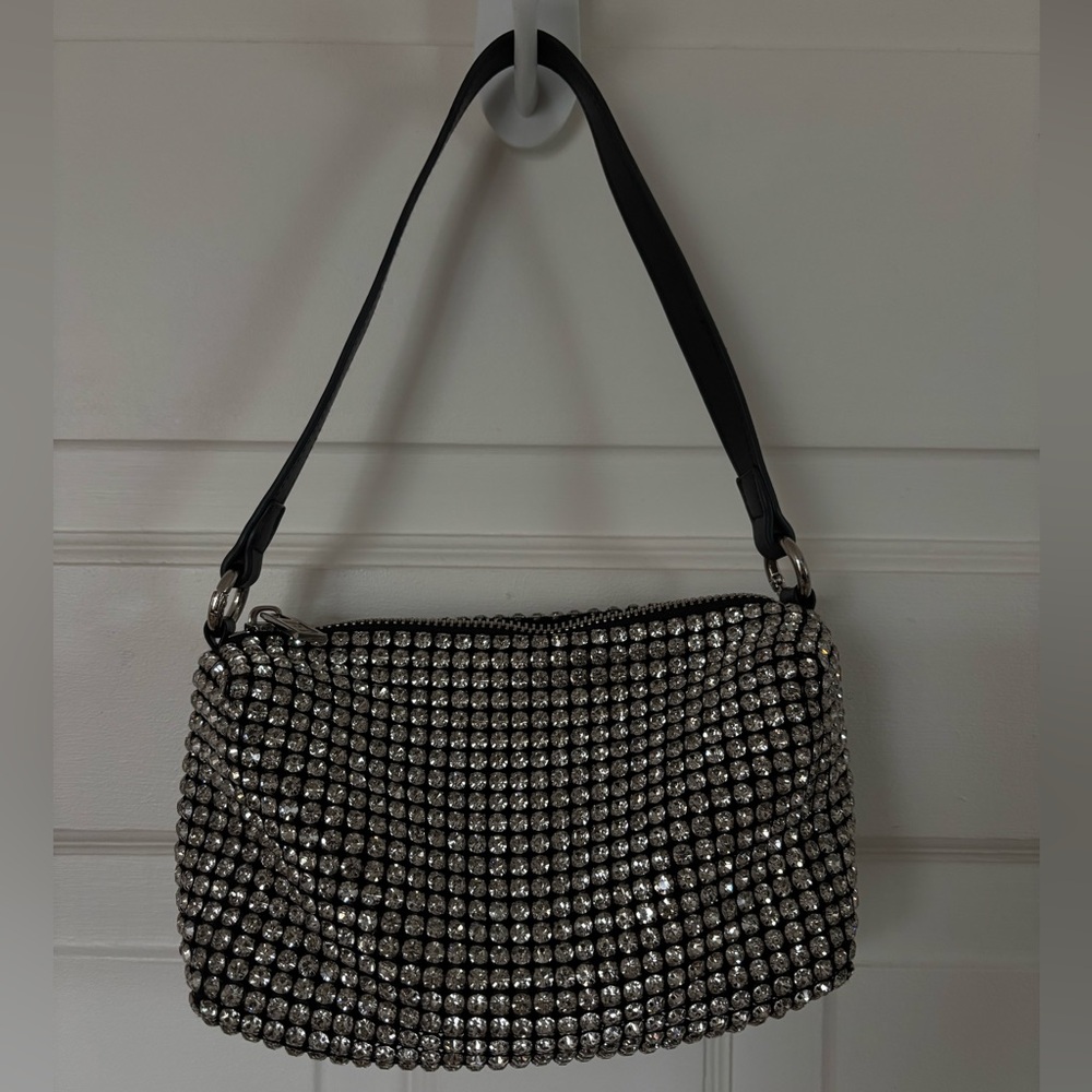 Alexander Wang Heiress Crystal Pouch Bag
